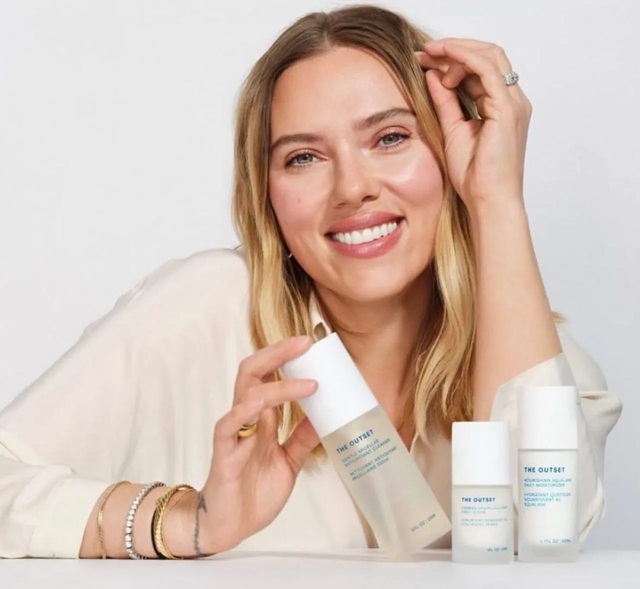 SCARLETT JOHANSSON SPF CREAM CAMPAIGN 2024